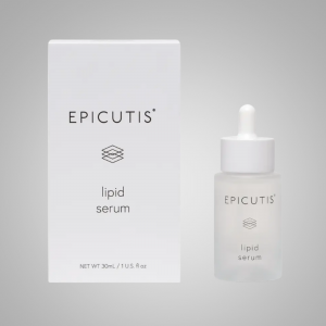 A picture of the Epicutis Lipid Serum and the box packaging it comes in